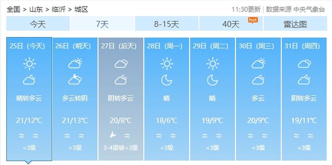 日影响山东临沭接下来……米乐m6冷空气来了！周(图1)